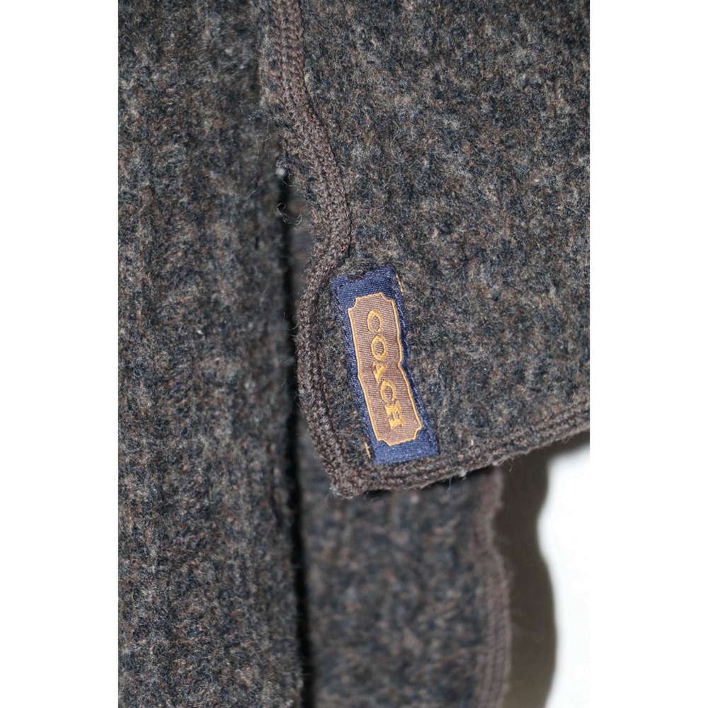 Men’s COACH cable scarf - Picture 2 of 6